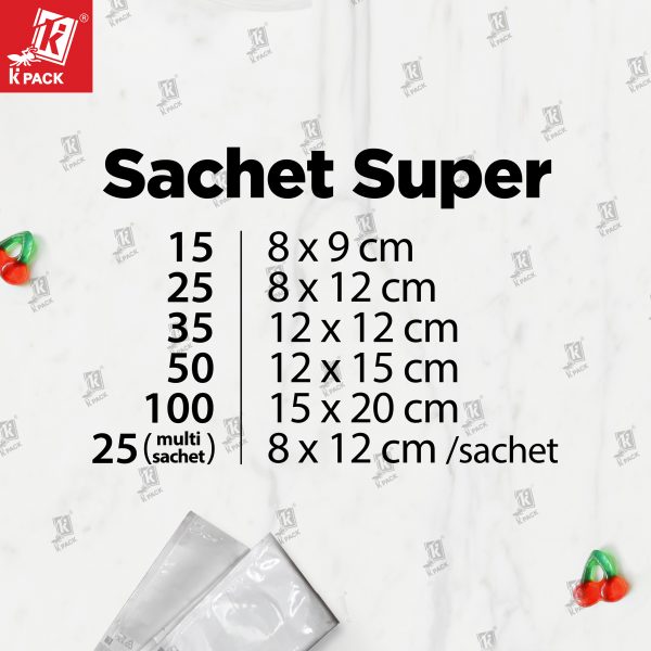 Sachet Super ukuran 1.1
