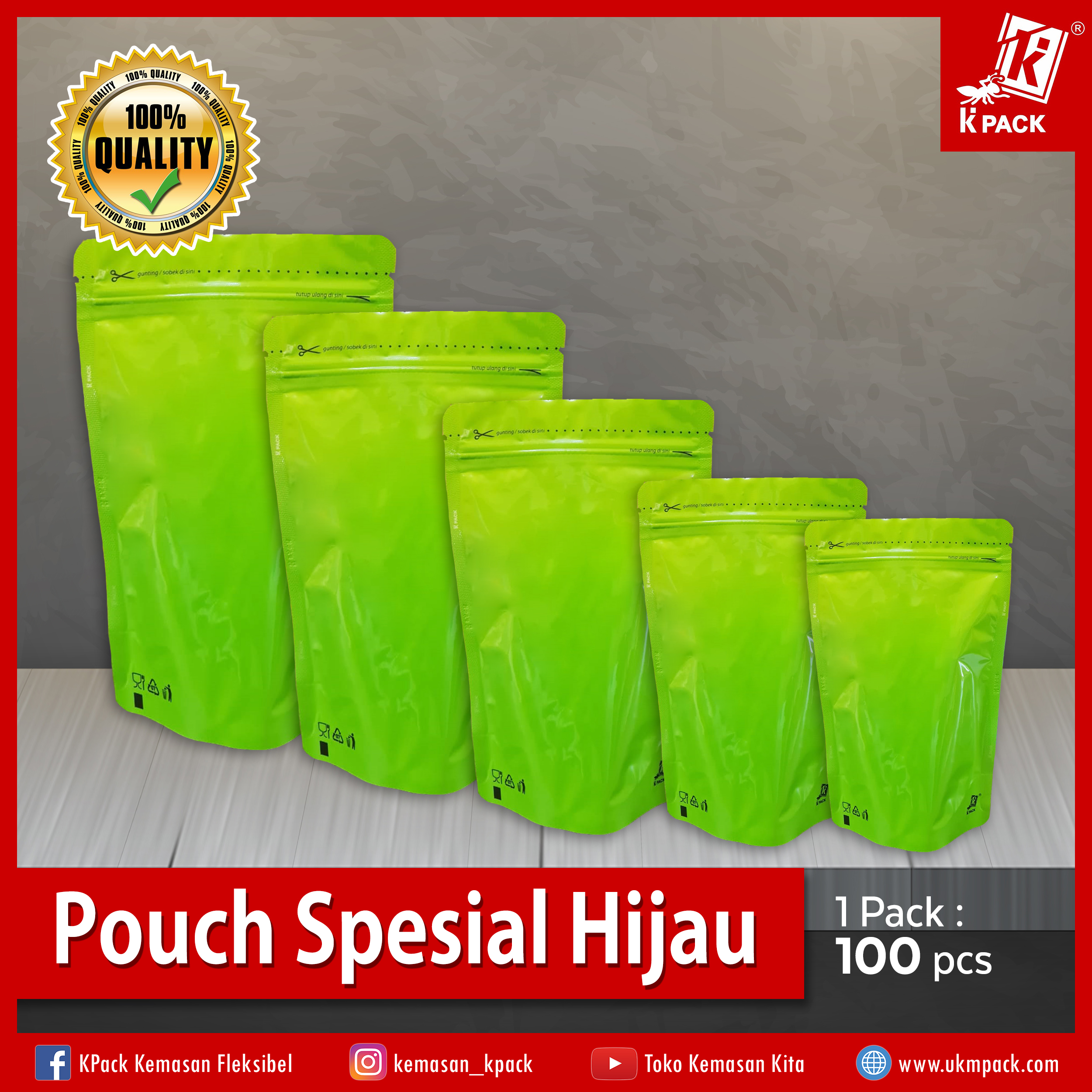 Tokped_Pouch Spesial Hijau Utama