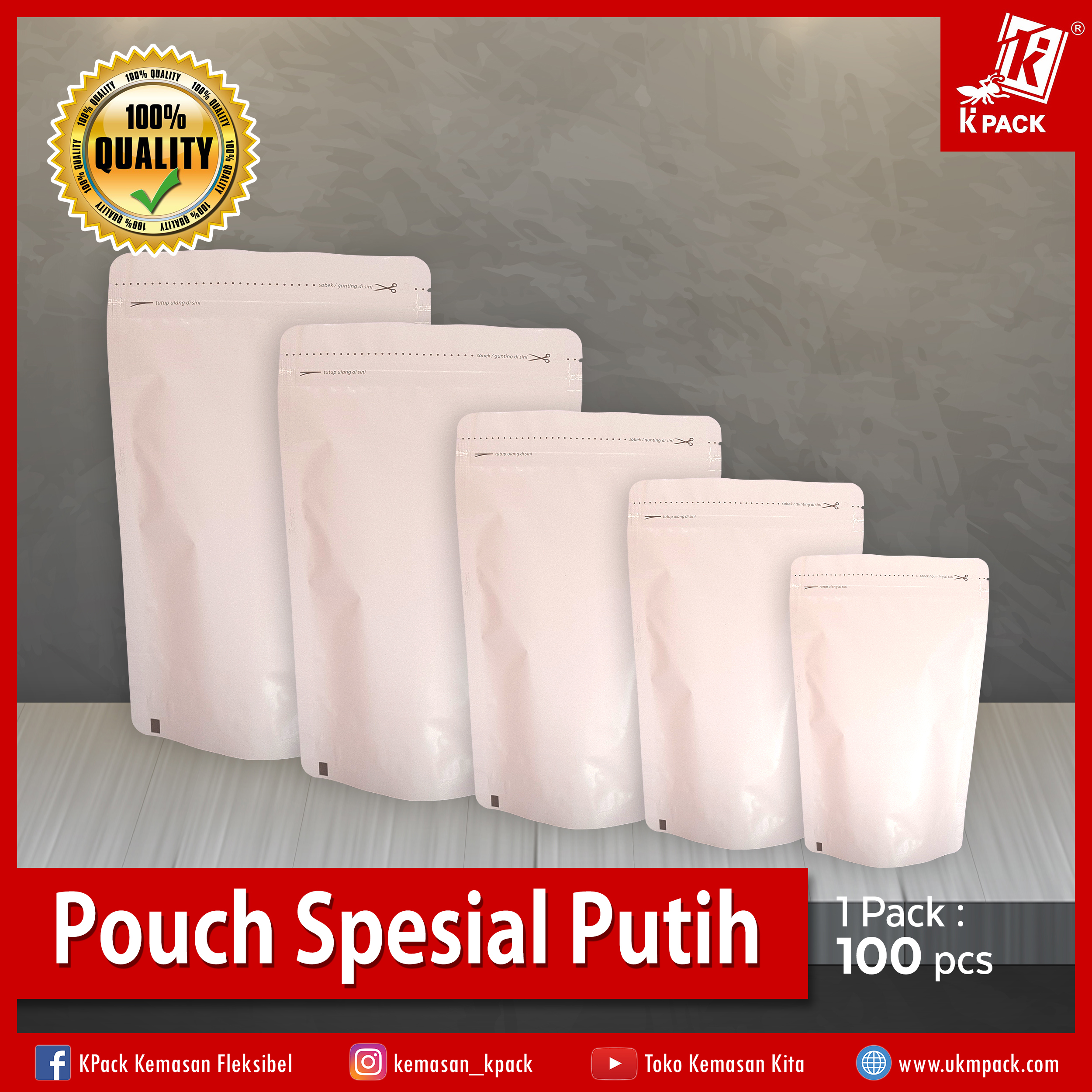 Tokped_Pouch Spesial Putih Utama