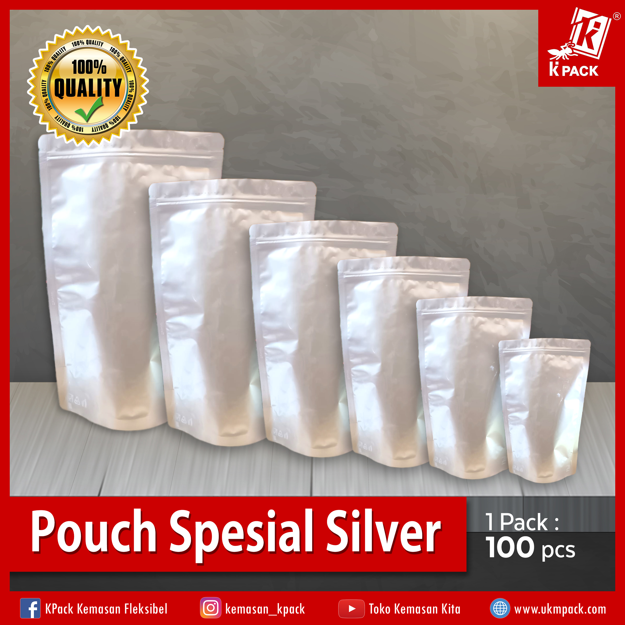 Tokped_Pouch Spesial Silver Utama