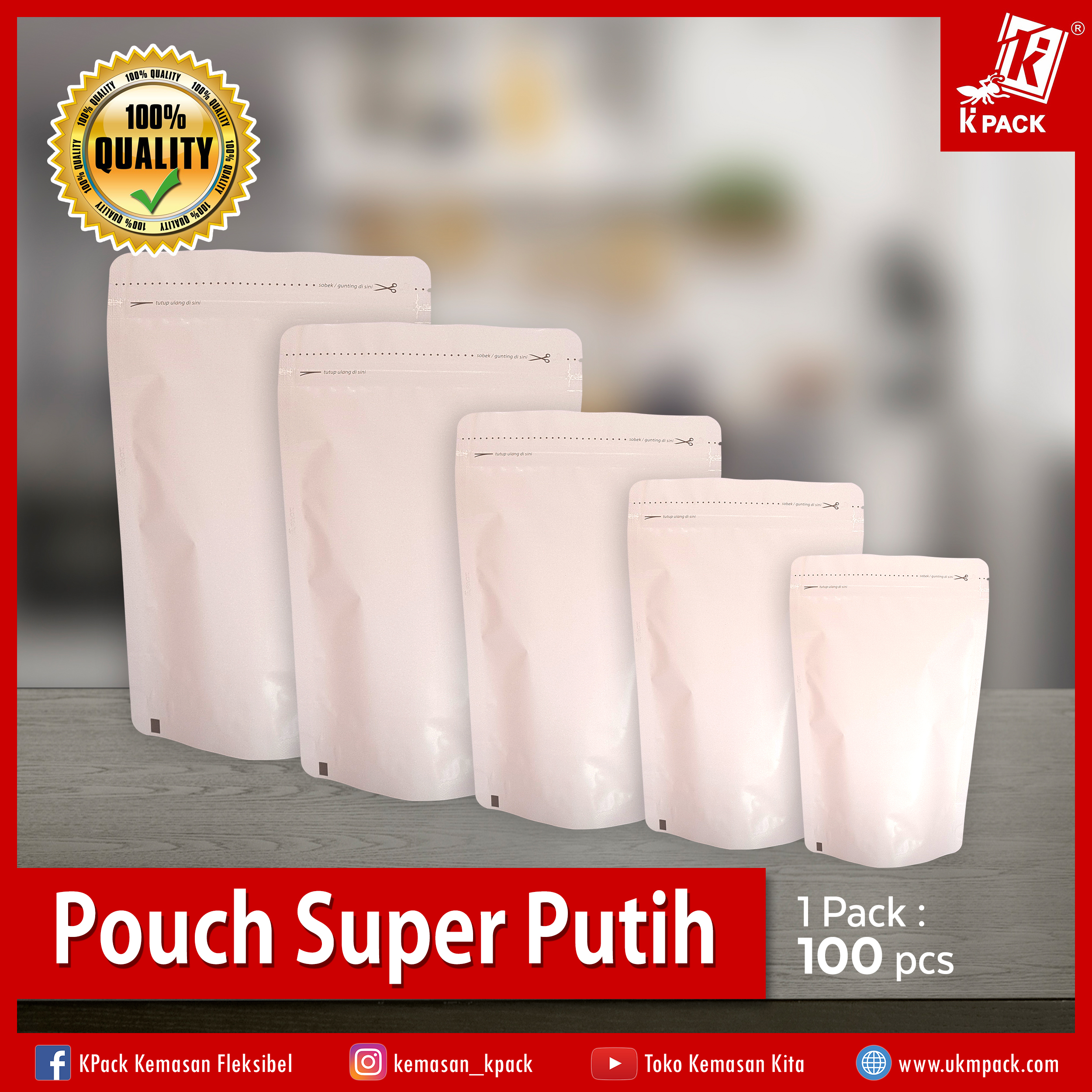Tokped_Pouch Super Putih Utama