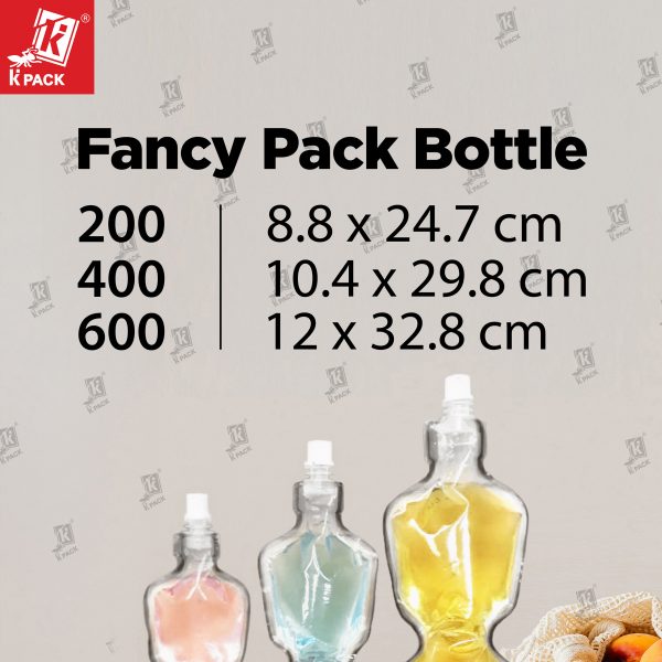 Fancy Pack Bottle ukuran 1.1