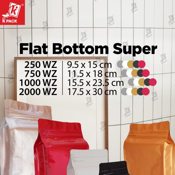 Flat Bottom Super ukuran 1.1