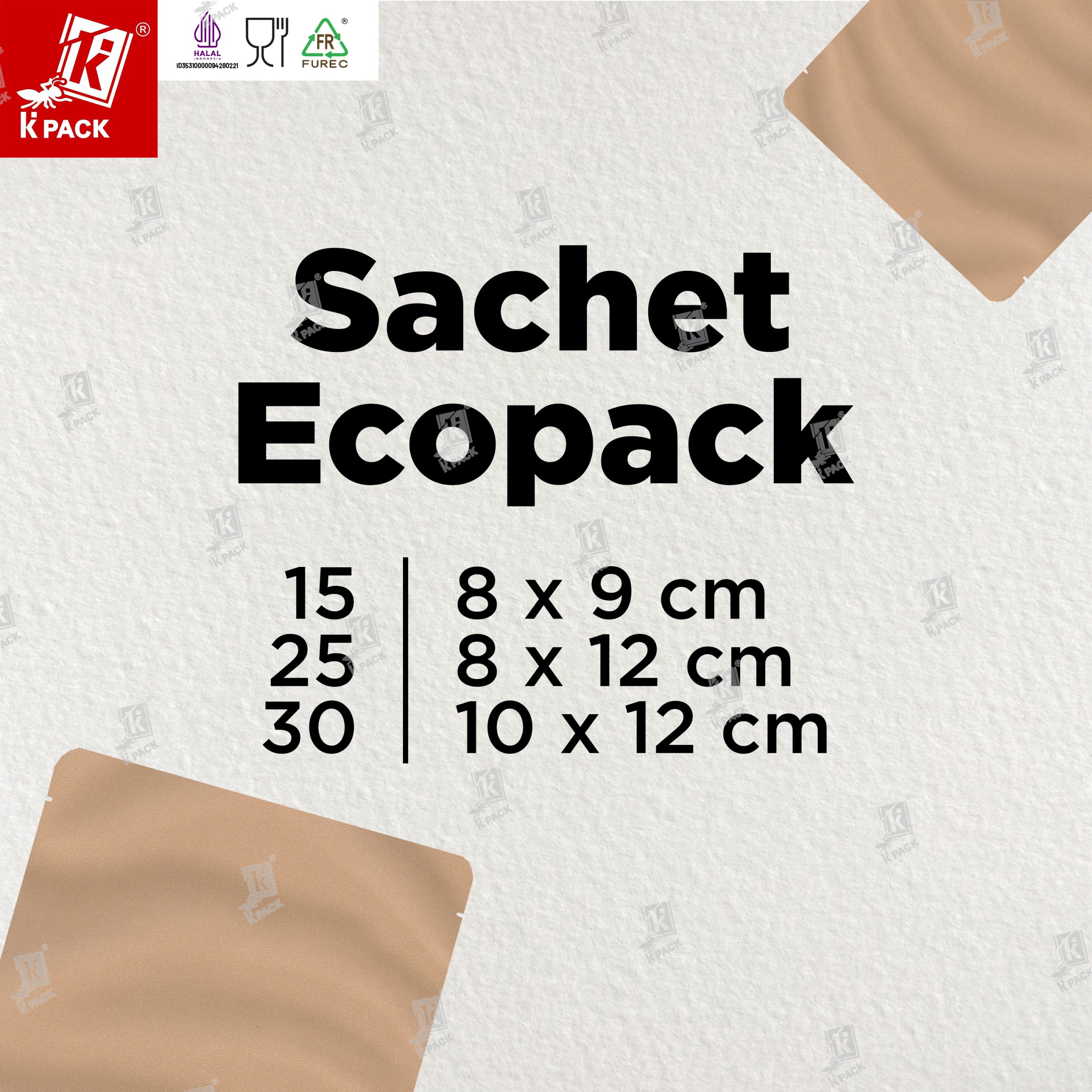 Sachet Ecopack ukuran 1.1